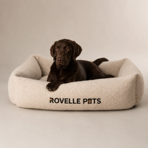 Boucle Box Bed - Ivory