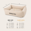 Boucle Box Bed - Ivory